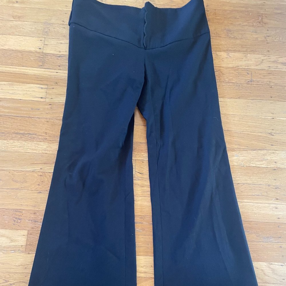 Black Ya-Ya Dress Pants Stretchy Size 8